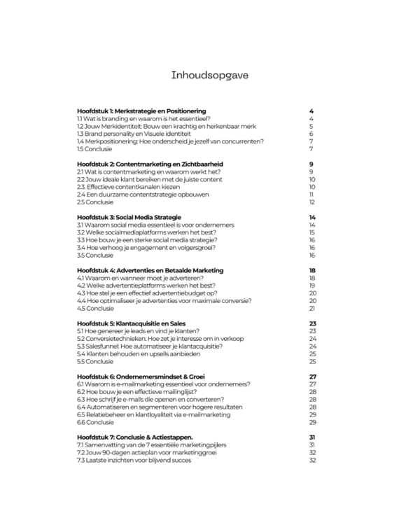 Marketing & Client Acquisition